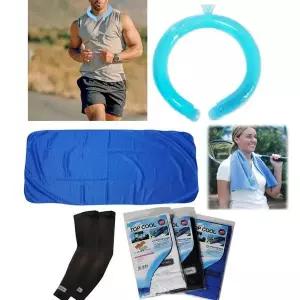 [셀러허브]더위탈출 여름쿨템 3종세트 아이스 넥쿨링 쿨타올 팔토시 스카프 폭염 (S39166474)