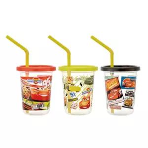 카21 스트로 텀블러 3P세트 230ML(일)(555763)빨대컵 음료 주스 물컵 우컵 캐릭터 어린이