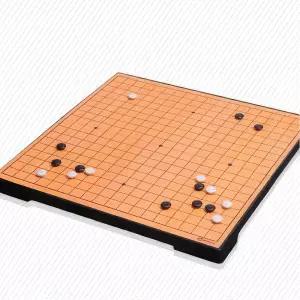 휴대용 접이식 자석 바둑 바둑알 오목 게임 세트 교육 바둑판 기원용 장기판 장기 놀이