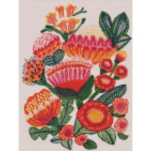 하모니아트 보석십자수 30x40 프로테아큐빅 세트 비즈공예 벽걸이 액자 집콕취미