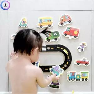 아리아띠 MRMP-030 물놀이 스티커 탈것장난감 욕실이 목욕 바스 이장난감 욕조 이스티커