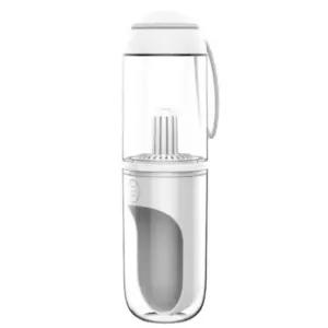 모모펫 휴대용 캡슐물병 화이트애견 산책급수기 강아지물통 반려동물 필수품