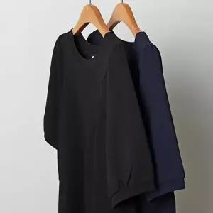 반팔 306J204S 셔링 빅사이즈미시옷 롱원피스 절개 여 (KYR-WD8CD23)