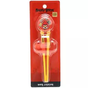 앵그리버드 라이팅 지능개발 교육 젓가락 800201 유아 아동 어린이 연습용 캐릭터 이유식