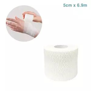 M 티어라이트 밴드 백색 5cmX6.9m근육테이프 테이핑 운동 운동용 스포츠 용테이프 요법