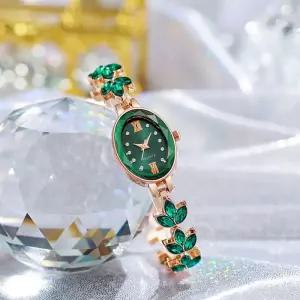 릴리아 여성 손목시계 그린 여자시계 여성시계 여자시계 손목시계