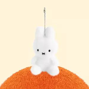 미피 SITTING 크리 키링 8cm-화이트캐릭터열쇠홀더 가방링 귀여운링 니인형 고리 캐릭터링