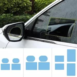 [제이프로젝]자동차 사이드 미러 운전석 창문 방수 필름 4p세트 방수필름 사이드미러 백미러