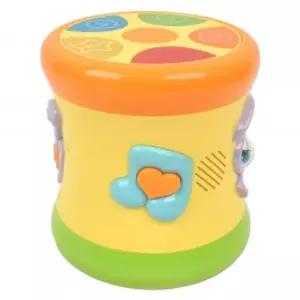 다이나믹 핸드 드럼 3501C 유아악기 뮤지컬 멜로디 불빛 북 세트남아장난감 놀이 여아