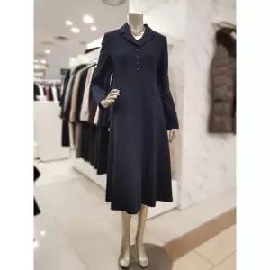 [하프클럽/] 세이브존01 버튼 플레어 원피스 MYDGWO0900_A