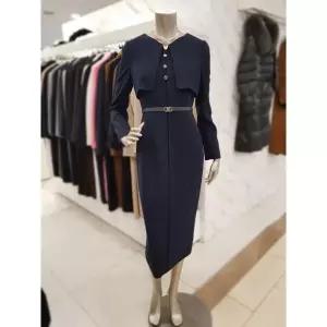 [하프클럽/] 세이브존01 레이어드 원피스 MYDGWO9960_A