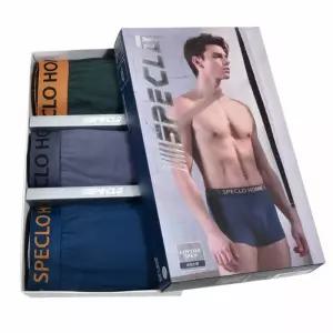 배색 남성 드로즈 3매 남자팬티 속옷 쿨팬티 통풍 기능성 사각 팬티