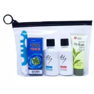 여행 워크샵 선물 엘라스틴 샴푸 린스 치약 칫솔 D호미니세면도구 세트 판촉사은품