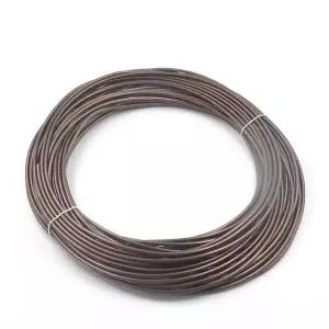갈색 연질 분재 철사 와이어 5mm 1롤 1Kg 원예 용와이어 원예용 용철사 알루미늄용 화분용