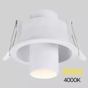 다운라이트 LED 스틱매입 플리커프리 3인치 8W 주백 in-505182조명 형조명 플라등 매입등 백색등 원형등