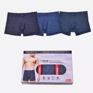 입체패턴 남성 빅사이즈 편안한 착용감 드로즈 3매입 110사각팬티 남자삼각 편한 부드러운 선물용 속옷 여