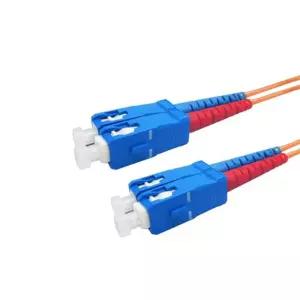 광 점퍼코드 케이블 15M OM1 SC-SC 멀티모드옵티컬 네트워크 SC커넥터 패치 분배함연결 피그테일 테일