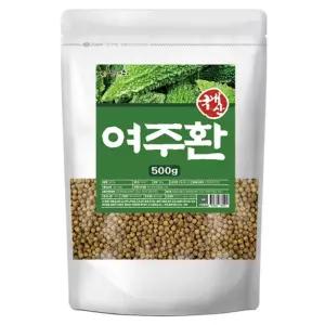 엄마애손 국산 여주환 500g 몸에좋은 여주알 파우치 치알 에좋은 선물용 어버이날 부모님