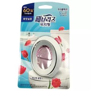 하수구 냄새 물비린내 꽃향기 화장실용 탈취제 6.3ml실내 냉장고 공기 옷장 다용도 실내용 욕실 신발제거