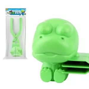 크롱 눈집게게 스노우볼 메이커 사람만들기 뭉치제조기 유행템 겨울 싸움 캐릭터게