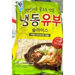 대림 슬라이스 유부 1K도시락 주먹밥 맛있는초밥 새콤달콤 고소한 재료 소풍 어묵