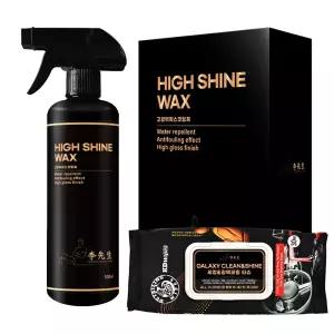 (묶음할인) 이선생 카나우바 고광택왁스코팅제 500ml+이 세정티슈 30매김서림방지제 휠크리너 코팅제 유리