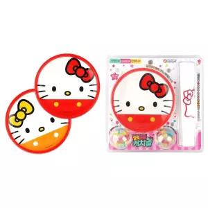 안전한 어린이 헬로키티 흡착 불빛 스포츠 캐치볼장난감 흡착볼 공장난감 라이팅 완구 야외놀이 소프트볼
