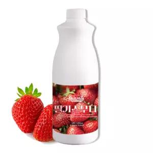 VMB 쉘몬 과일 농축액 스무디 베이스 딸기 1.8kg음료용 에이드용 카페용