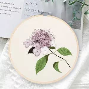 프랑수자수 키트 패키지 꽃 야생화 세트스자 십자 DIY 초보자 집콕 취미생활 콕취미 꽃자 선물 스자 콕놀이