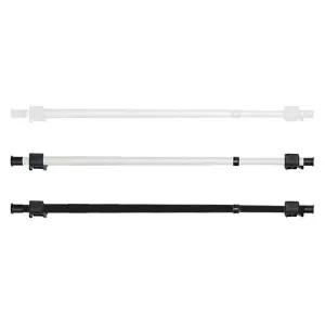 기둥식 행가 행거 코트랙 25파이 가로봉 클램프세트 조립식 튼튼한 코너 옷방 원룸 걸이 코트 철재 거치대