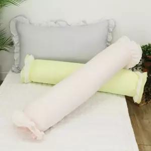 시어서커 여름 바디필로우 등쿠션 대형커버 솜롱 베개 쿠션 커버 대커버 긴베개 원형