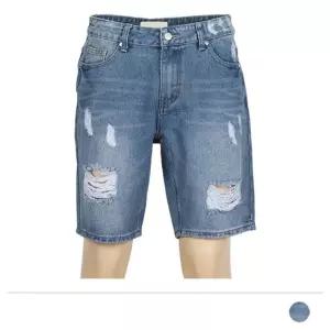 MP24035 모브픽 데미지워싱 데님 5부 반바지남성5부 데일리 여름 패션 남자 청반 청바지