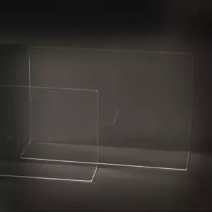 아크릴 상품진열대 칸막이 대형소품 전시대 받침대 투명선반 촬영 거치대