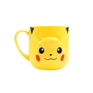 포켓몬 582893 뉴얼굴 입체컵물컵 음료 휴대용 입체 캐릭터 플라스틱 주스 쥬스 플라스틱물 디자인