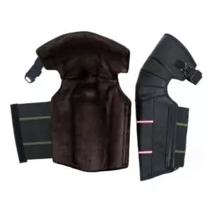 융기모안감 오토바이 방한 보호대 안전 반사띠 무릎대혹한기보 가드 무릎대 라이더대 딩혹한