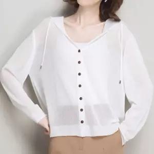 봄가을 여름 얇은소재 여리여리 니트 후드 가디건여성 라운드 롱여성 루즈핏 여자 남자 브이넥