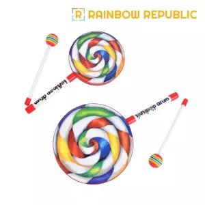 PV 롤리팝 드럼놀이악기 음악 사탕모양 어린이 키즈