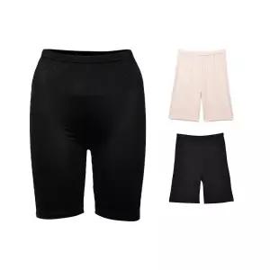 여자 5부 치마 속바지 인견 교복 국내생산여성쿨 속치마 여름속 흰색