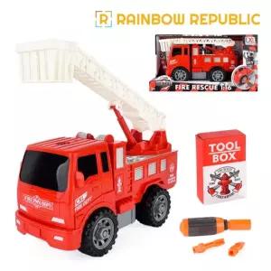 PV 출동 119 사다리 소방차 장난감 트럭 중장비