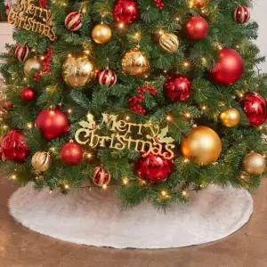 스노우 화이트 트리 스커트(150cm)크리스마스장식 장식품 꾸미기 인테리어