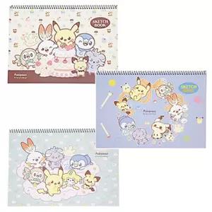 포켓몬 스케치북 131344 랜덤발송미술용 스크래치 학습문구 용품 학용품 교재 유아동 그리기놀이 그림그리