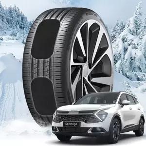 스포티지NQ5 붙이는 스노우체인 캐치스노우 타이어 패치 스파이더 이지링 자동차 차량 작물 우레탄