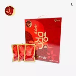 풍기고려홍삼 6년근 홍삼액 명작 80mlx60포 홍삼 건강식품 부모님선물 부모님 가족 선물용 관리 수험생 휴