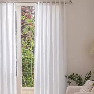 고밀도 쉬폰 커튼 긴창 핀형 아일렛형커텐 인테리어쉬 쉬커튼 쉬커텐 디자인 긴쉬