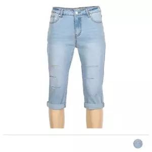 MP24034 클로 데미지 스판데님 7부 반바지 데일리 여름 패션 남성 남자 청반 남성청