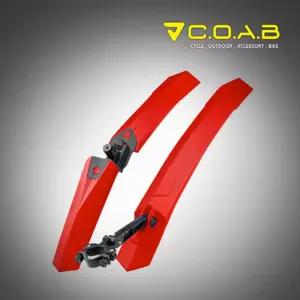 코아브 흙받이 고급형 레드 N-6254자전거가림막 용품 빗물방지 부품 싸이클 진흙가드 물받이 머드 바퀴덮개