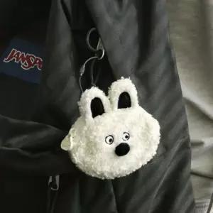 두들 키링 파우치 버즈 에어팟 뽀글이 미니 케이스프로 줄이어폰 인형링 캐릭터 멀티 휴대용 학생 귀여운