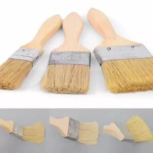소형페인트붓 페인트 3.8cm 10개 평붓 막붓 수성 브러쉬 솔용 페인팅 러쉬 평솔
