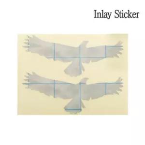 악기 스티커 Pick Holder Eagle 2 sheets Pack부품 기타 파츠 악세서리 소품 조립 용소품 관리