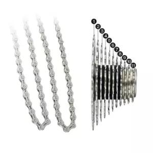 자전거 체인 정비 키트 10단 11단 실버 도구 포함액세서리 교체 바이크용품 MTB부품 싸이클 장비 타이어 구